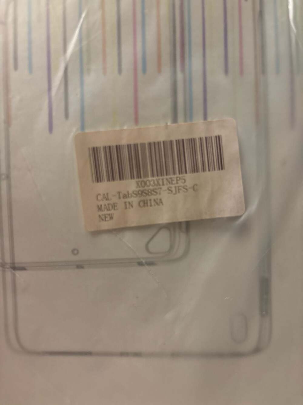 Shockproof Clear TPU Case for Samsung Galaxy Tab S9 S8 S7 - Picture 2 of 5
